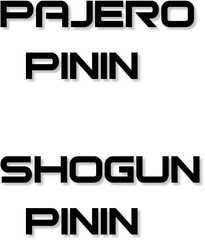 Mitsubishi Pajero Pinin / Shogun Pinin