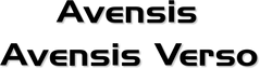 Toyota Avensis / Avensis Verso