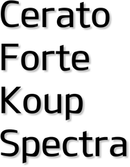 Kia Cerato / Forte / Koup / Spectra / K3